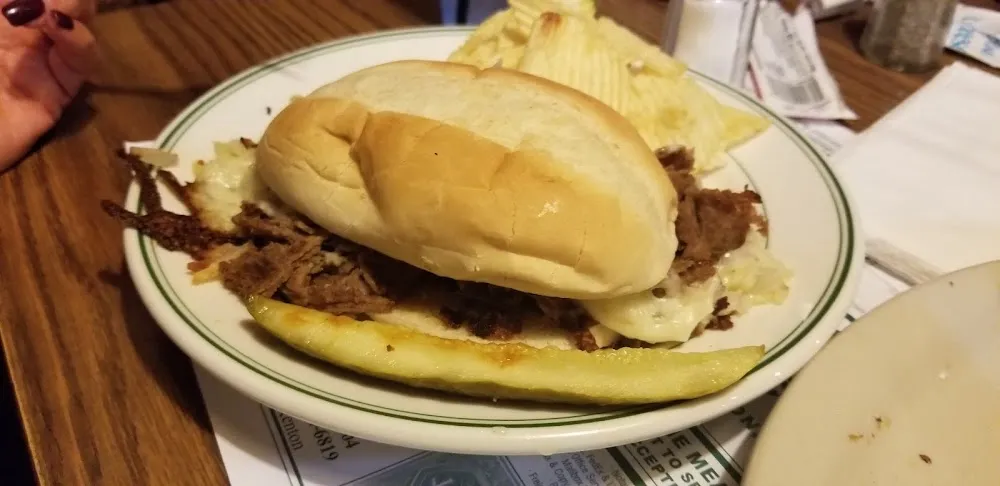 Buffalo Cheese Steak Sandwich