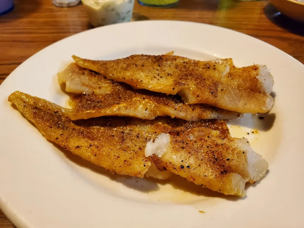 Grilled Walleye Blackened